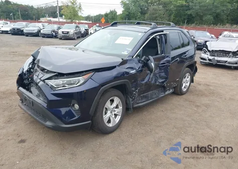 2019 Toyota Rav4 Hybrid Xle from USA, damaged, VIN 2T3RWRFV7KW038269